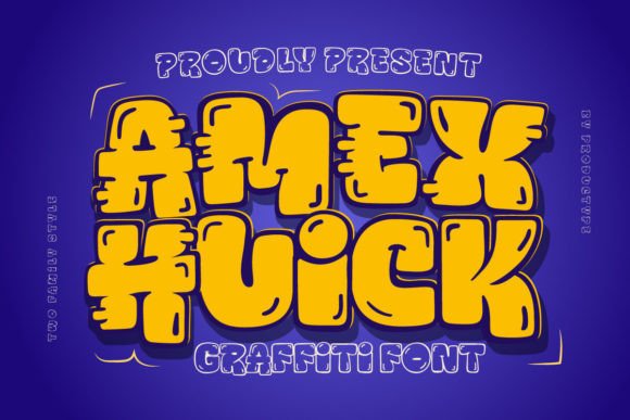 Amex Huick: A Display Font That Cuts Through the Feed