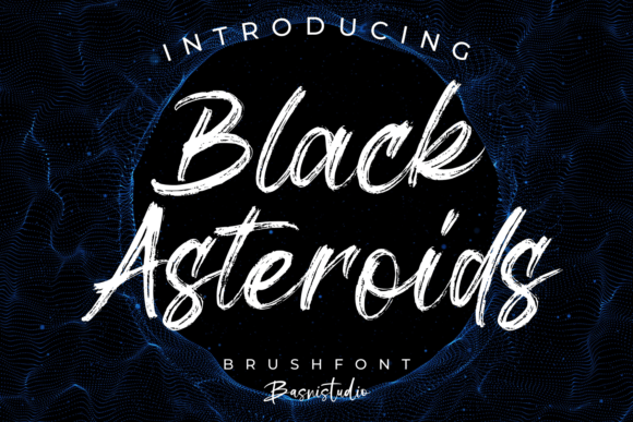 Black Asteroids: A Bold Display Font for Scroll-Stopping Marketing