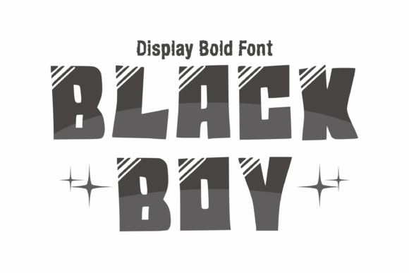 Black Boy Font: A Bold Display Typeface for Modern Campaigns