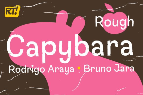 Capybara Rough: A Youthful Display Typeface for Digital Branding