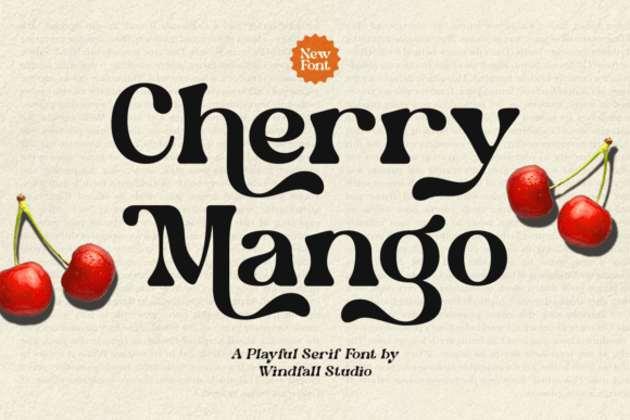 Cherry Mango: A Playful Serif Typeface That Elevates Web Branding