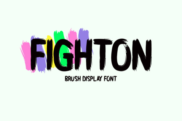 Fighton: A Display Font That Makes Your Campaigns Instantly Recognizable