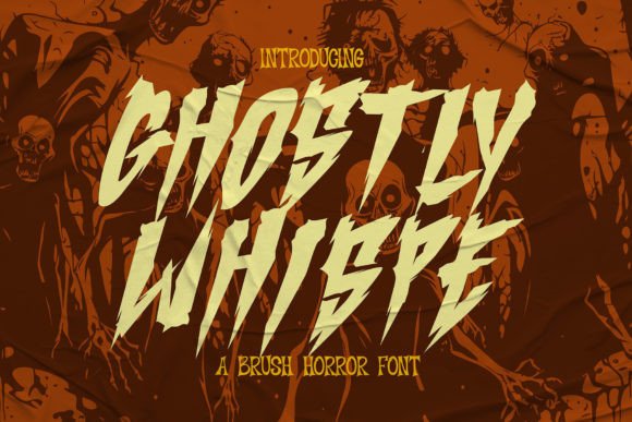 Ghoslty Whispe: A Display Font That Gives Your Brand Real Personality