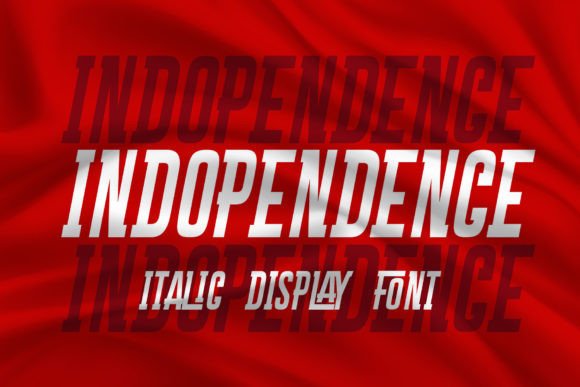 Indopendence: A Display Font for Editorial Elegance