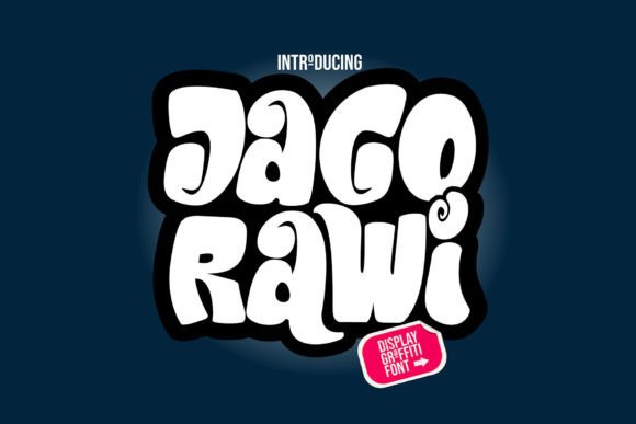 Jago Rawi: A Gritty Graffiti Display Font for Bold Branding