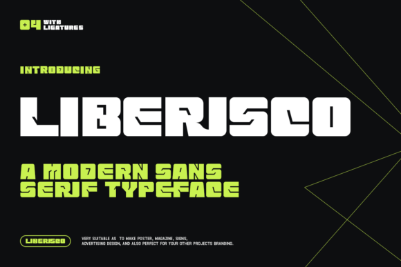Liberisco: A Bold Display Font for Modern Web Design