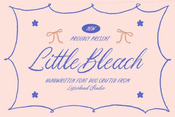 Little Bleach: A Display Font Duo for Editorial Warmth and Clarity
