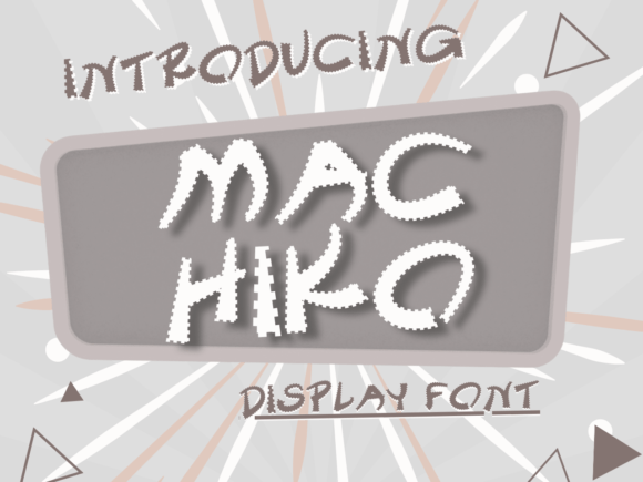 Machiko: A Quirky Display Font That Finds Its Place