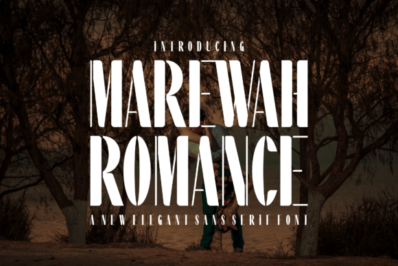 Marewah Romance: A Display Font for Editorial Impact