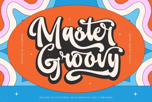 Master Groovy: A Retro Script Font for Bold Campaigns