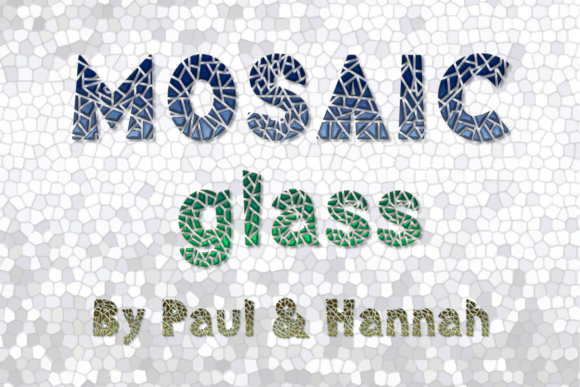 Mosaic Glass: A Display Font That Makes Your Brand Shine