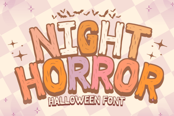 Night Horror: A Playful Display Font That Makes Your Brand Stand Out