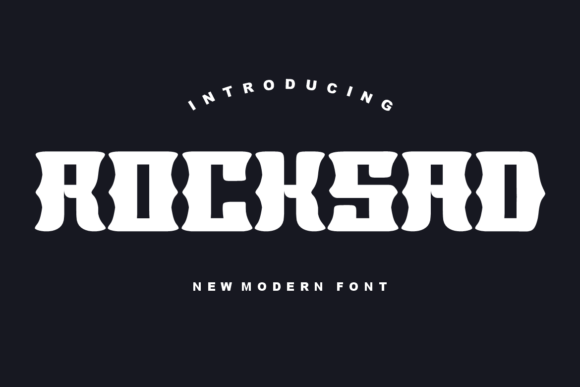 Rocksad: The Bold Display Font Every Crafter Needs