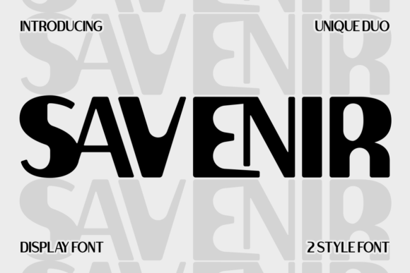 Savenir: A Modern Display Font for Editorial Calm