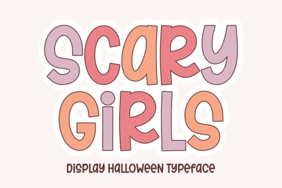 Scary Girls: A Halloween Display Font That Elevates Real Business Branding