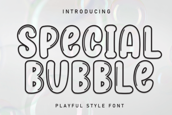 Special Bubble: A Playful Display Font for Scroll-Stopping Marketing