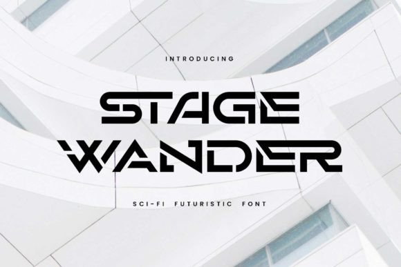 Stage Wander: A Bold Display Font for Modern Web Design